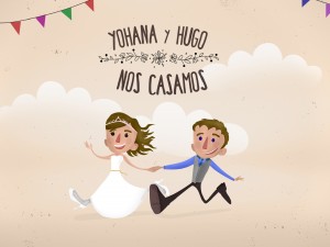 Ilustracion boda